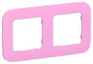 FLITE Рамка 2-местная РУ-2-А-ФлПр пурпурный IEK, FI-M22-31-20-K99
