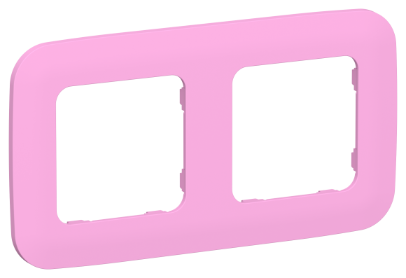 IEK FLITE Рамка 2-местная РУ-2-А-ФлПр пурпурный IEK, FI-M22-31-20-K99