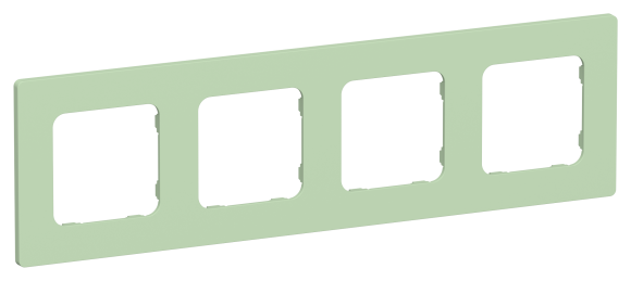 IEK FLITE Рамка 4-местная РУ-4-К-ФлФ фисташковый IEK, FI-M42-32-20-K93