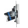 IEK BRITE Розетка компьютерная RJ45 кат.5E РК10-БрАБ арктический белый IEK, BR-K10-1-K91