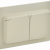 SKANDY Розетка 2-местная и крышкой 16А в сборе IP44 SK-R12B бежевый IEK, SK-R26-16-44-K10-F