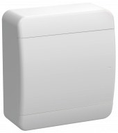 TEKFOR Корпус пластиковый ЩРН-П-8 IP41 белая дверь IEK, TF5-KP13-N-08-41-K01-K01