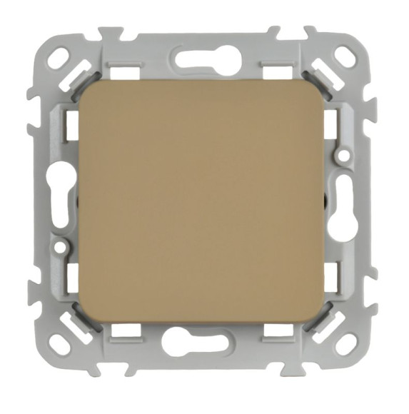 IEK FLITE Выключатель 1-клавишный 10А ВС11-1-0-ФлХ хаки IEK, FI-V10-0-10-1-K59