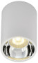 IEK LIGHTING Светильник 4111 накладной потолочный под лампу GU10 белый/хром пластик IEK, LT-UPB0-4111-GU10-1-K23