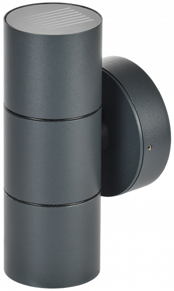 IEK LIGHTING Светильник уличный 5113 настенный под лампу 2хGU10 IP65 серый IEK, LT-UPU0-5113-GU10-2-K03