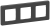 IEK IEKINSPIRIA Рамка 3-местная 6739531 антрацит IEK