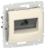IEK IEKVALENA Розетка компьютерная RJ45 категория 5Е UTP 6956241 слоновая кость IEK