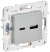 IEK SKANDY Розетка USB A+A 3,1А SK-R15S серебряный , SK-U21-D31-K23