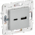 SKANDY Розетка USB A+A 3,1А SK-R15S серебряный IEK, SK-U21-D31-K23