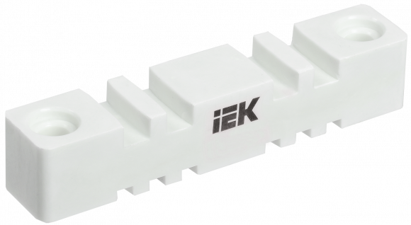 IEK Изолятор шинный плоский ИШП 2P для шин 5 и 10 мм 180 мм IEK, YIS40-2-180