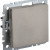BRITE Выключатель 1-клавишный самовозвратный 10А ВС10-1-4-БрШ шампань IEK, BR-V14-0-10-K37