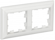 BRITE Рамка 2-местная РУ-2-Бр белый/белый , BR-M22-12-K01