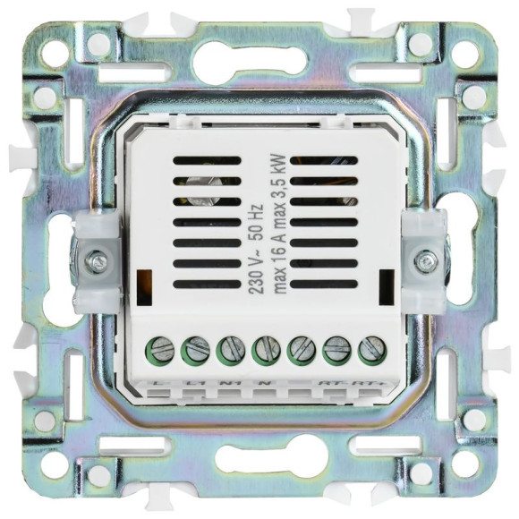 IEK SKANDY Термостат электронный с индикацией SK-T01Bl черный , SK-RT11-K02