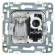 IEK SKANDY Розетка двойная TV+RJ45 кат.5E SK-A14S серебряный , SK-AK20-1-K23