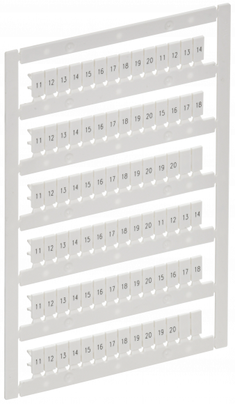 IEK ARMAFIX Маркер для CTS/CP 2,5мм2 с символами "11-20" IEK, AF-CT10D-M-D25-02