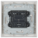IEK BRITE Выключатель 2-клавишный 10А в сборе ВСР10-2-0-БрБ белый IEK, BR-V20-0-10-K01-F
