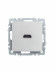 IEK BRITE Розетка HDMI РHDMI-0-БрА алюминий IEK, BR-H10-K47
