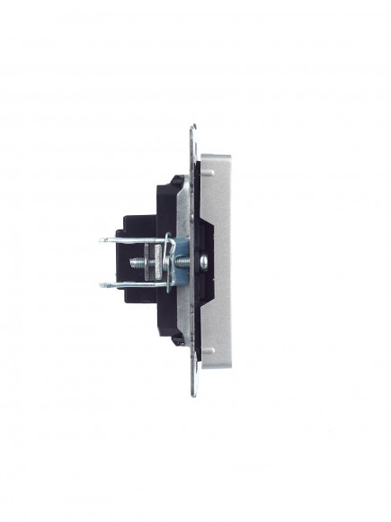 IEK BRITE Розетка HDMI РHDMI-0-БрА алюминий IEK, BR-H10-K47