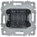 IEK BRITE Выключатель 2-клавишный проходной 10А ВС10-2-6-БрАБ арктический белый IEK, BR-V22-0-10-K91
