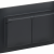 SKANDY Розетка 2-местная и крышкой 16А в сборе IP44 SK-R12G графит IEK, SK-R26-16-44-K53-F