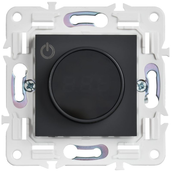 IEK SKANDY Термостат электронный с индикацией SK-T01G графит , SK-RT11-K53