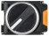 IEK Переключатель на 2 положения 1NO+1NC чёрный MASTER IEK, MI-SW60-11X2-3-24-2-K02