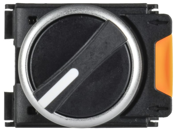 IEK Переключатель на 2 положения 1NO+1NC чёрный MASTER IEK, MI-SW60-11X2-3-24-2-K02