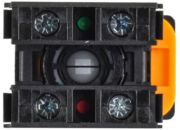 IEK Переключатель на 2 положения 1NO+1NC чёрный MASTER IEK, MI-SW60-11X2-3-24-2-K02