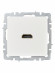 IEK BRITE Розетка HDMI РHDMI-0-БрБ белый IEK, BR-H10-K01