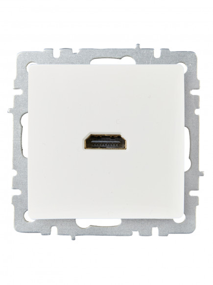 IEK BRITE Розетка HDMI РHDMI-0-БрБ белый IEK, BR-H10-K01