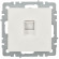 IEK BRITE Розетка компьютерная RJ45 кат.5E РК10-БрБ белый, BR-K10-1-K01-PRO