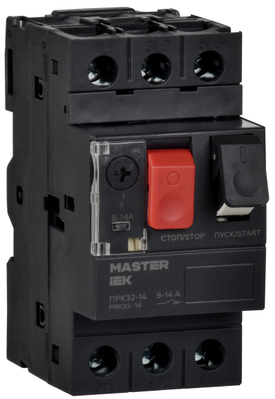 IEK Пускатель ПРК32-14 In=14А Ir=9-14А Ue 660В MASTER IEK, DMS11-014
