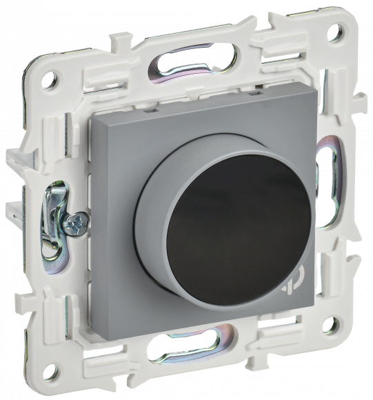 IEK SKANDY Термостат электронный с индикацией SK-T01Gr серый IEK, SK-RT11-K03