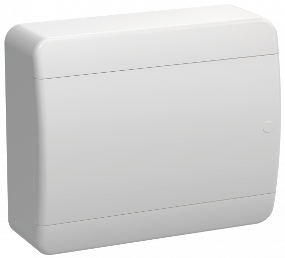IEK TEKFOR Корпус пластиковый ЩРН-П-12 IP41 белая дверь IEK, TF5-KP13-N-12-41-K01-K01