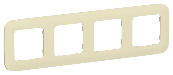 IEK FLITE Рамка 4-местная РУ-4-А-ФлН навахо IEK, FI-M42-31-20-K87