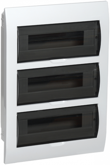 IEK KREPTA 3 Корпус пластиковый ЩРВ-Пк-45 IP41 белый IEK, MKP12-V-04-45-41