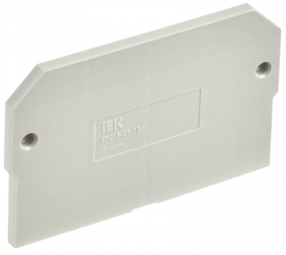 IEK Заглушка для колодки клеммной CTS-DT 10мм2 серая IEK, YCT15-04-K03-010-ZGL